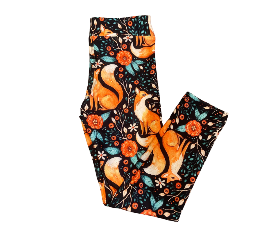 Kids Fantastic Fox Full Length Leggings