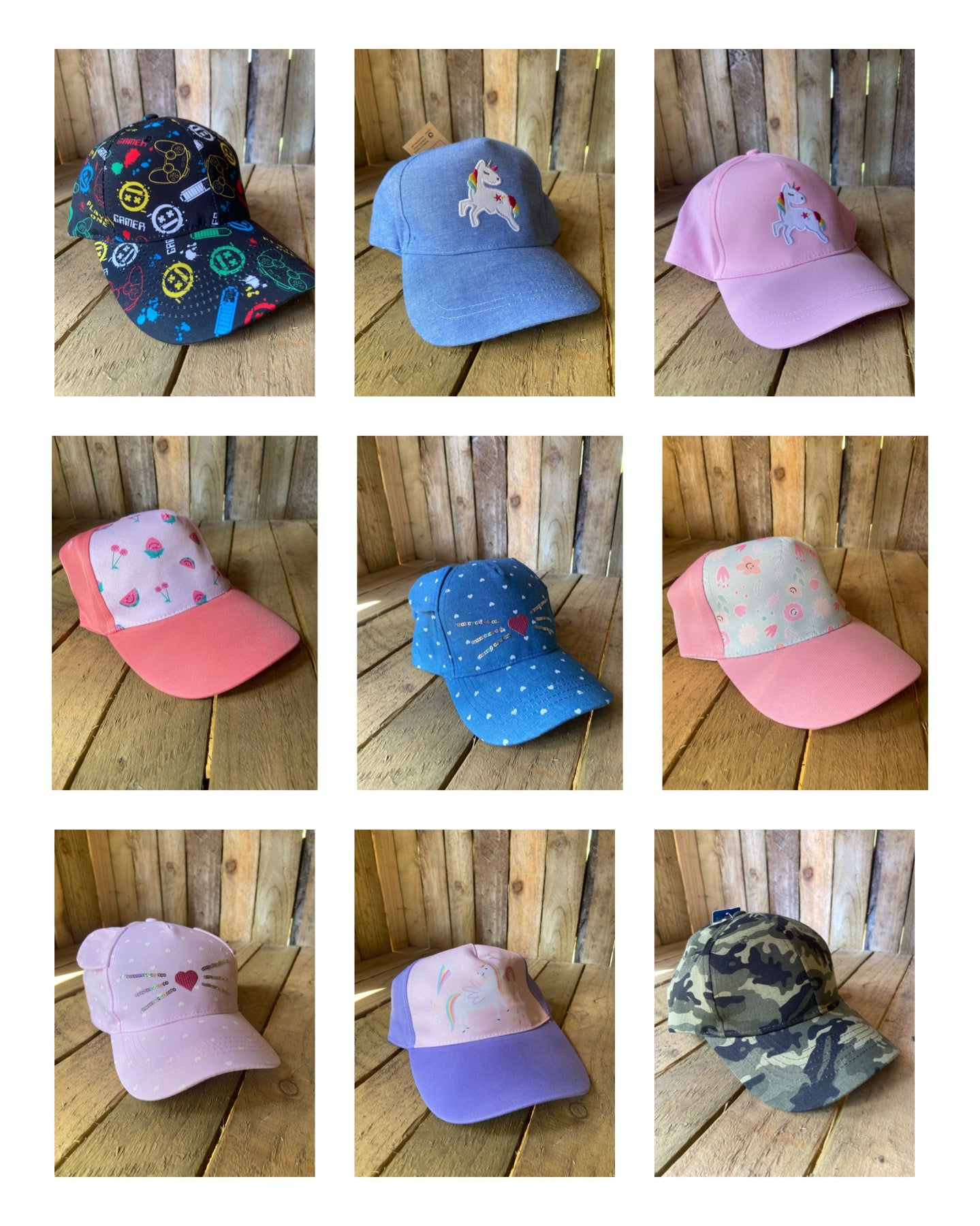 Kids Baseball Caps