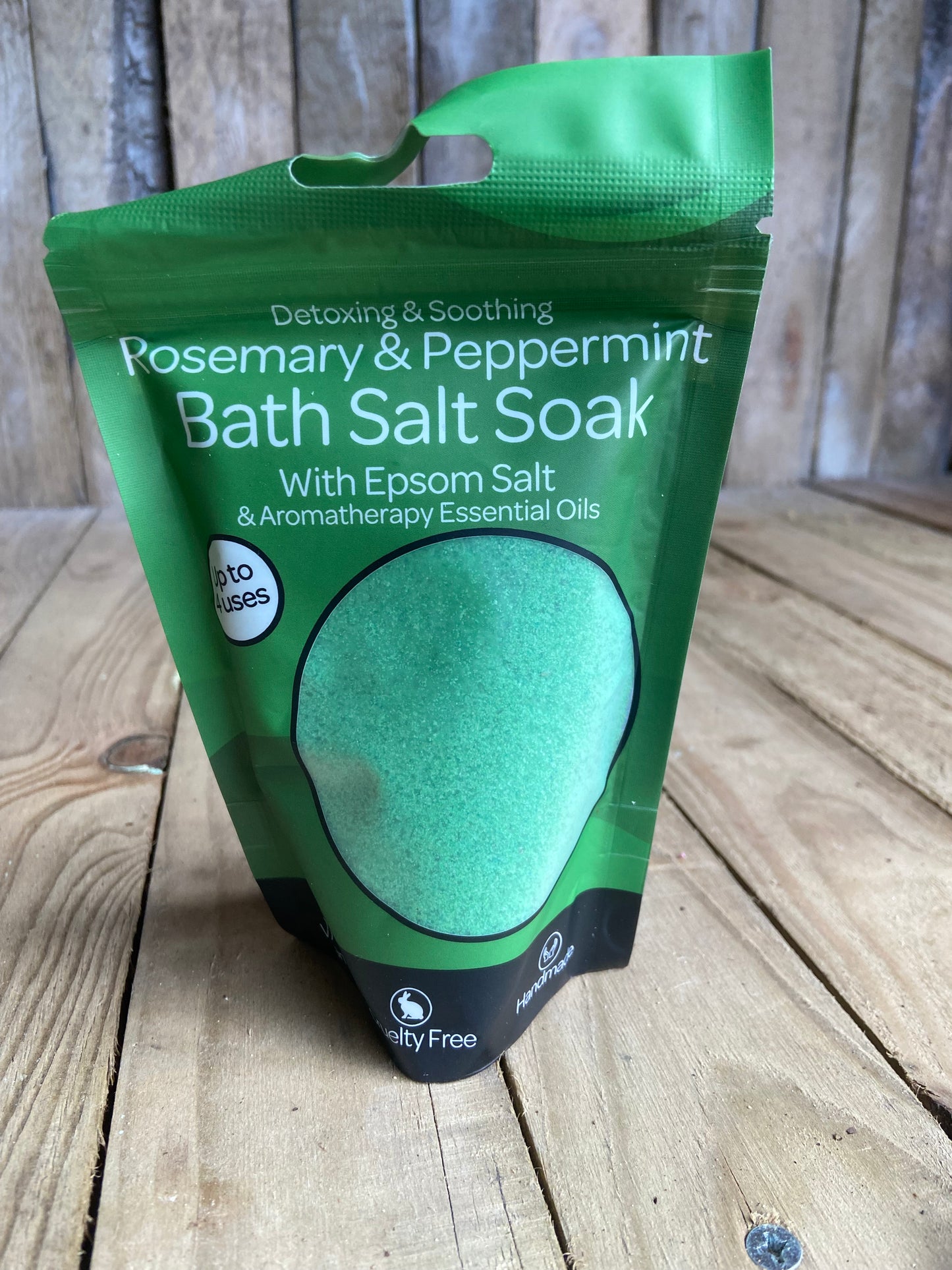 Rosemary & Peppermint Bath Salt Soak