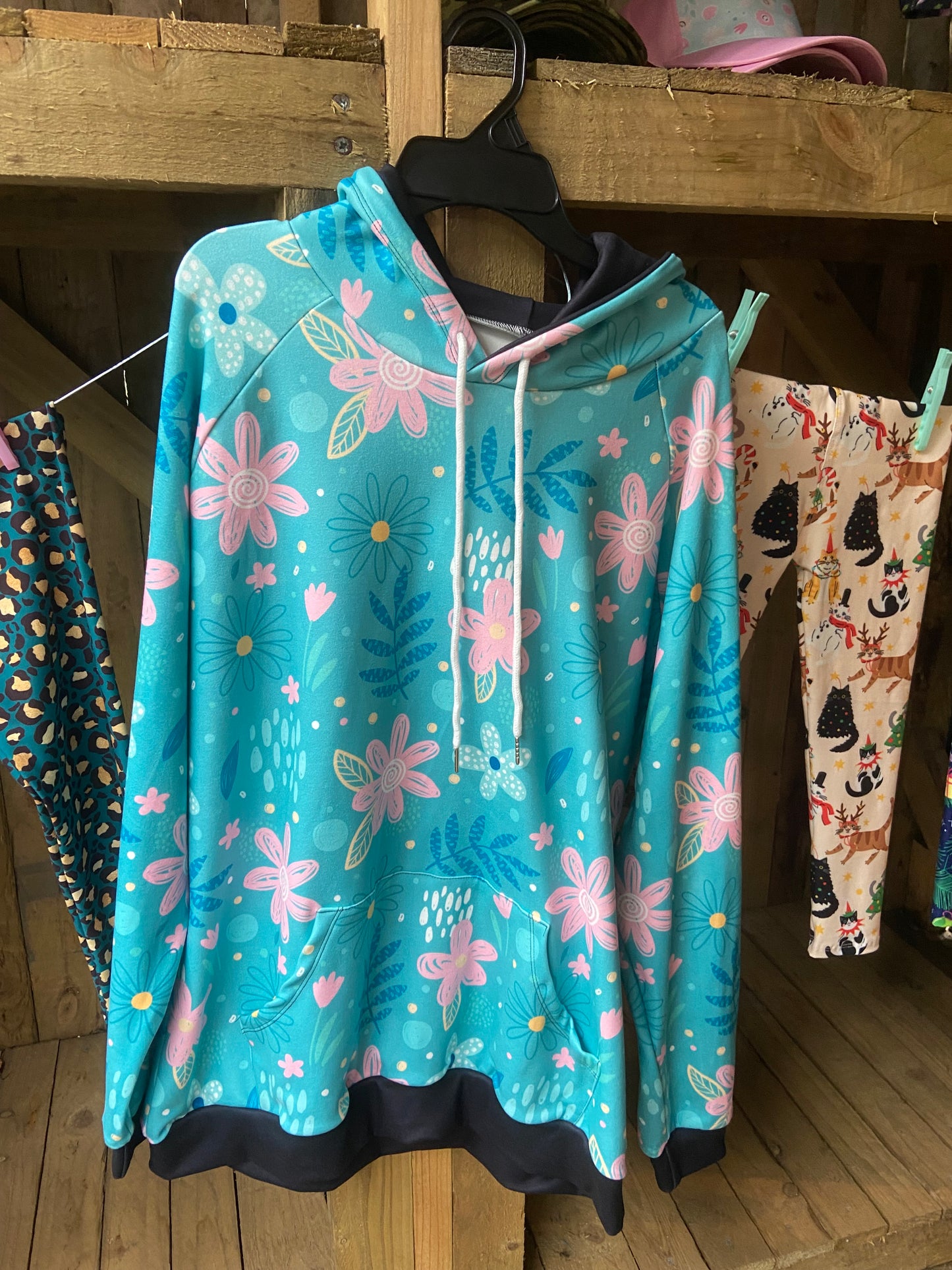 Adult Flowers Hoodie