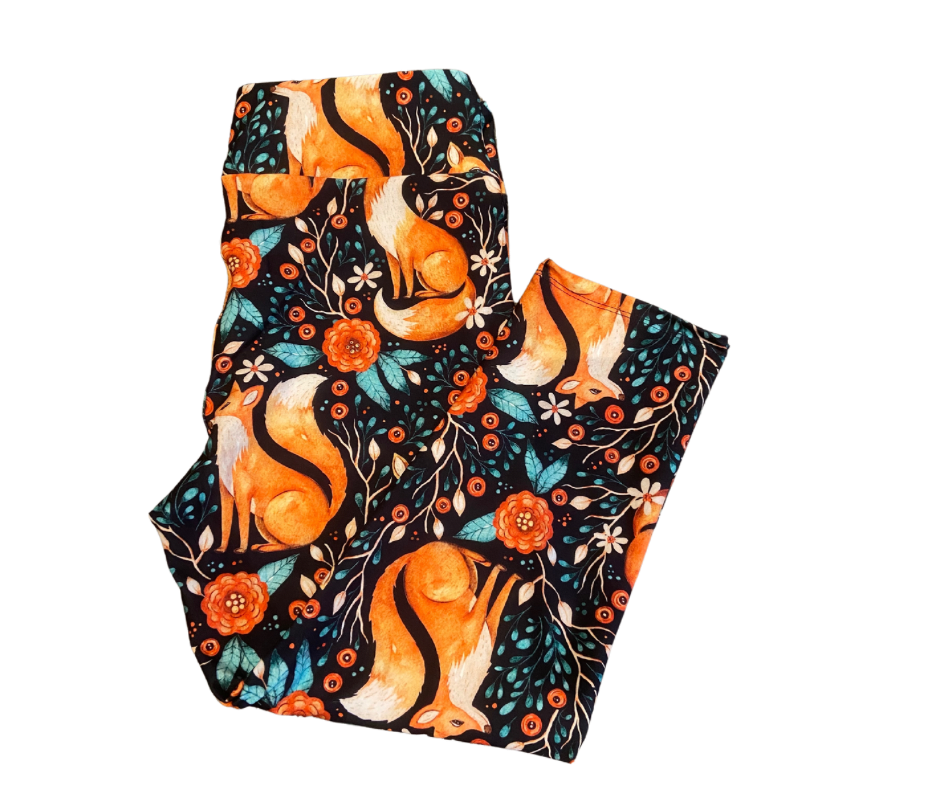 Fantastic Fox Capri leggings