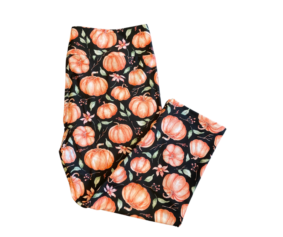 Pumpkin Patch Capri Leggings