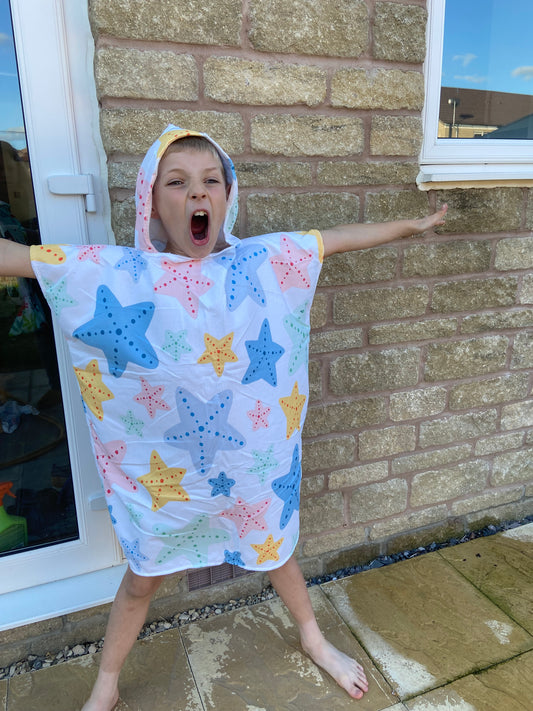 Starfish Poncho Towel