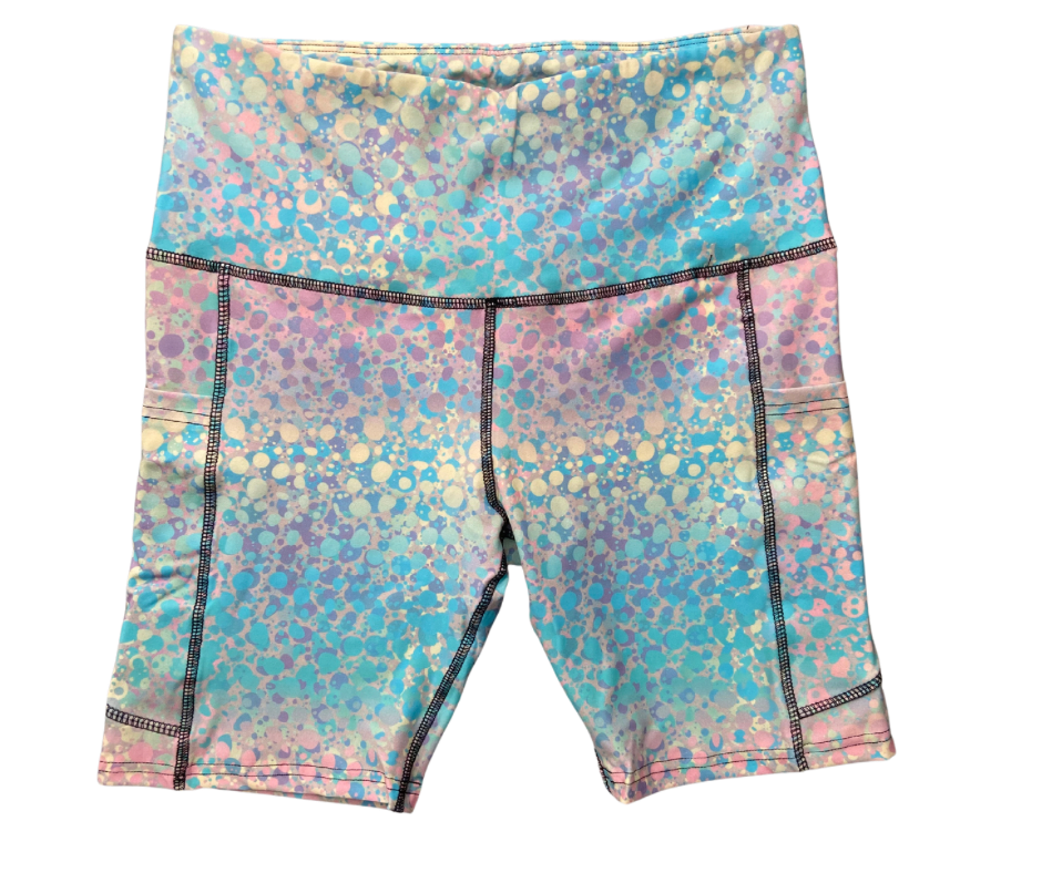 Shimmer Thigh Pocket Shorts