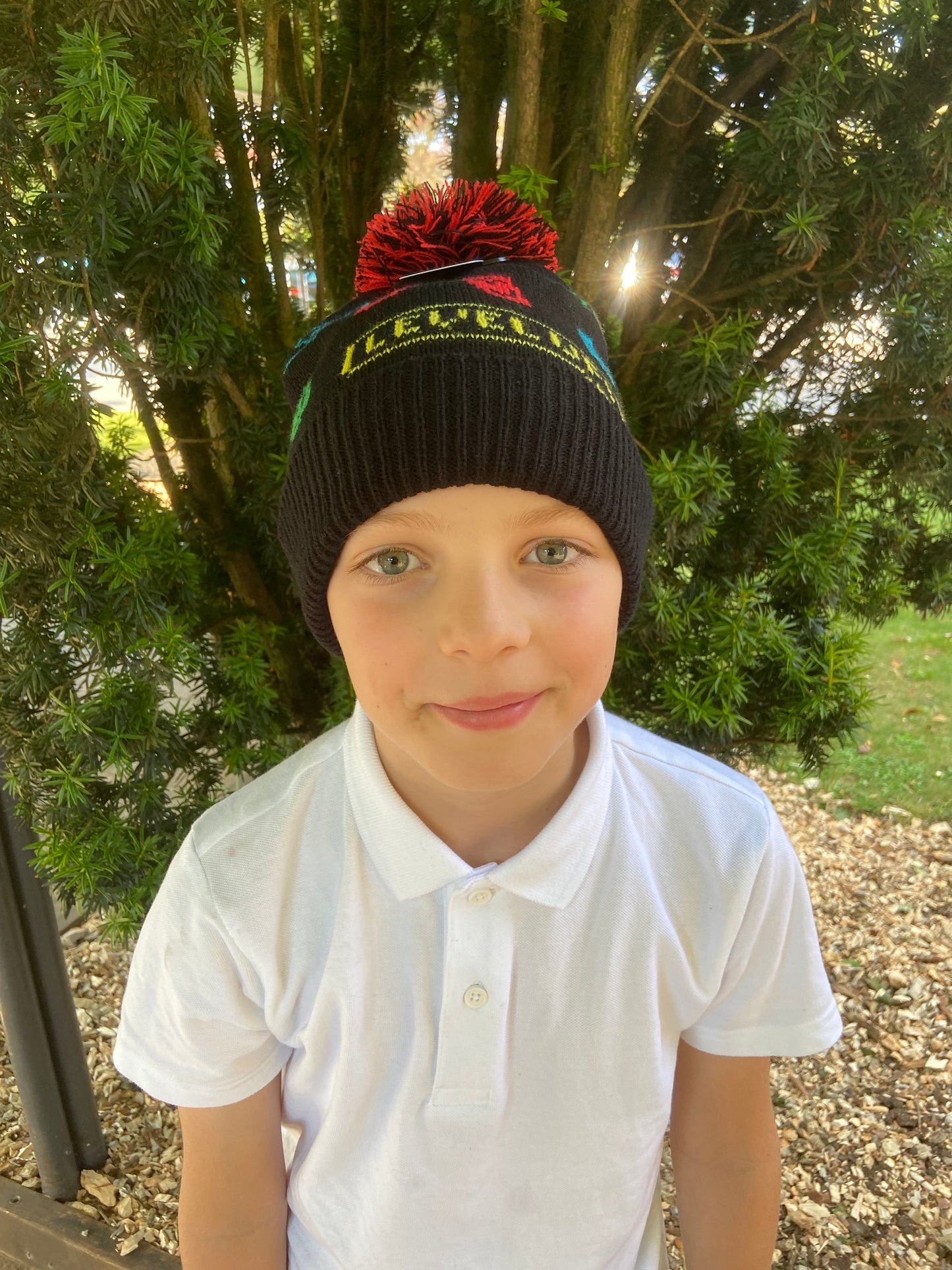 Kids Level Up Bobble Hat