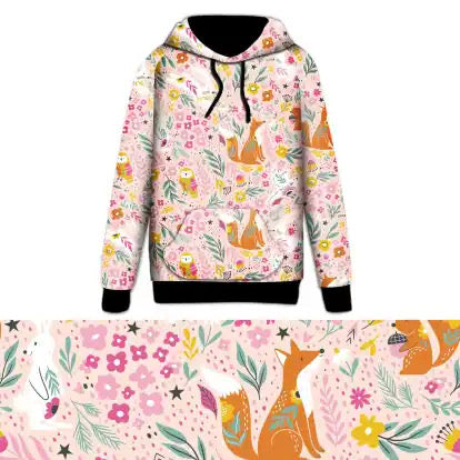 Preorder kids woodland hoodie. Preorder ends 30th November, available early/mid January