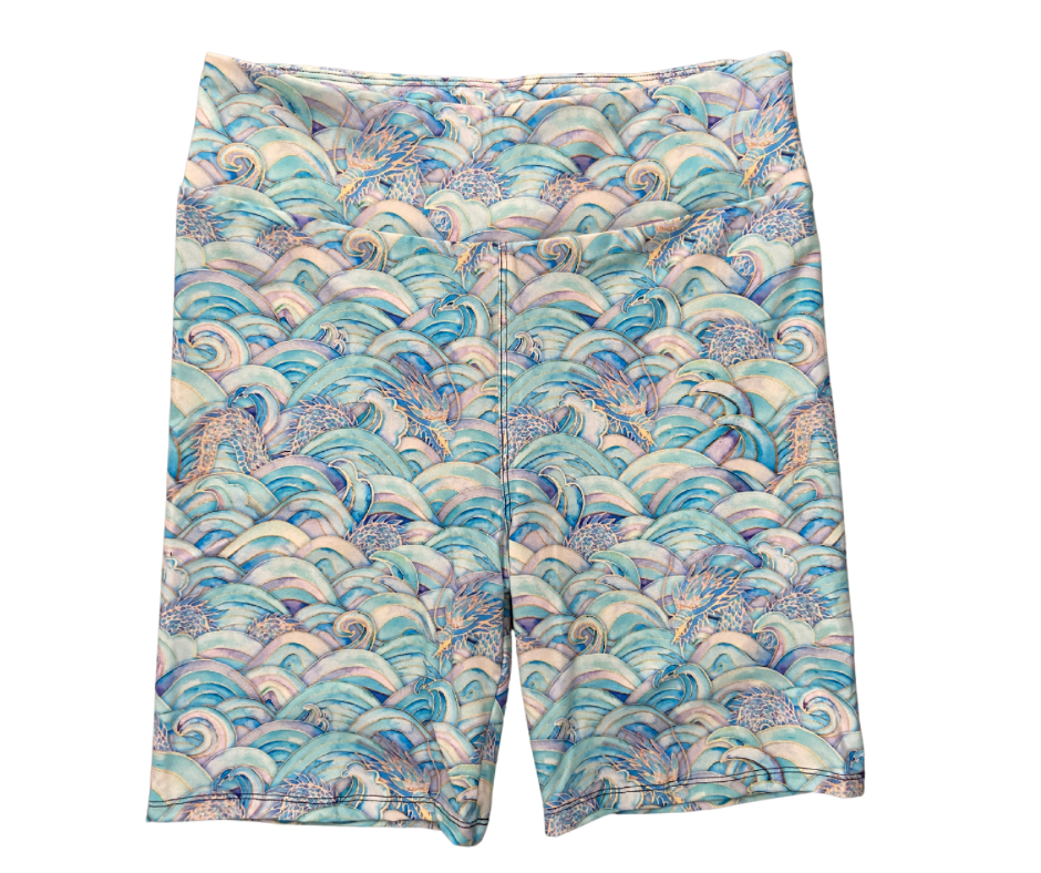 Blue Sea Dragon Shorts