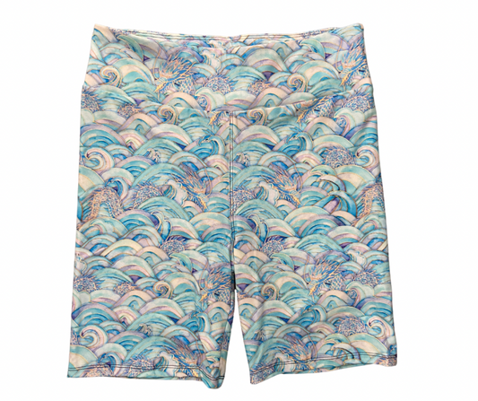 Blue Sea Dragon Shorts