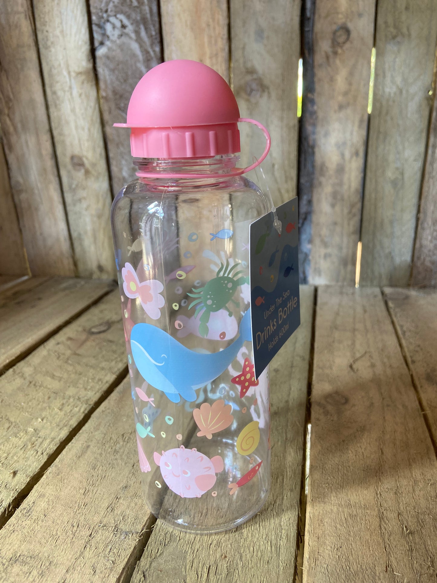 Under The Sea 600ml drinks bottle