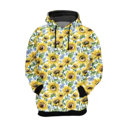 Adult Sunflower Hoodie