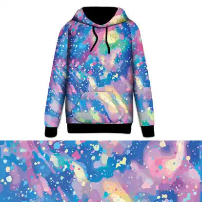 Preorder kids rainbow splash hoodie. Preorder ends 30th November, available early/mid January