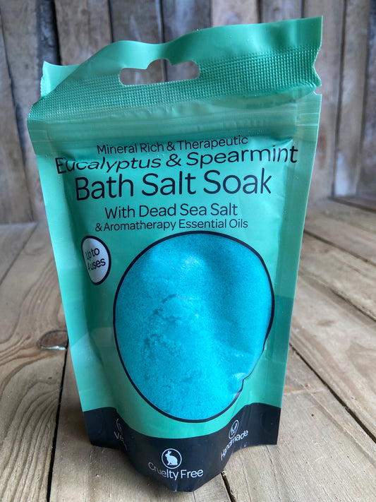 Eucalyptus & Spearmint Bath Salt Soak