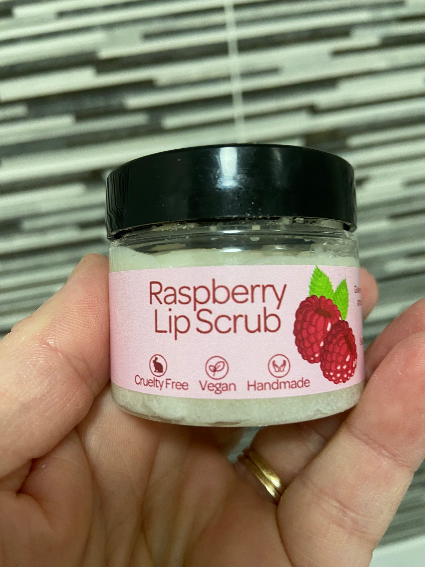 Raspberry Lip Scrub