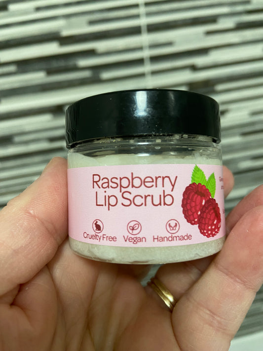 Raspberry Lip Scrub