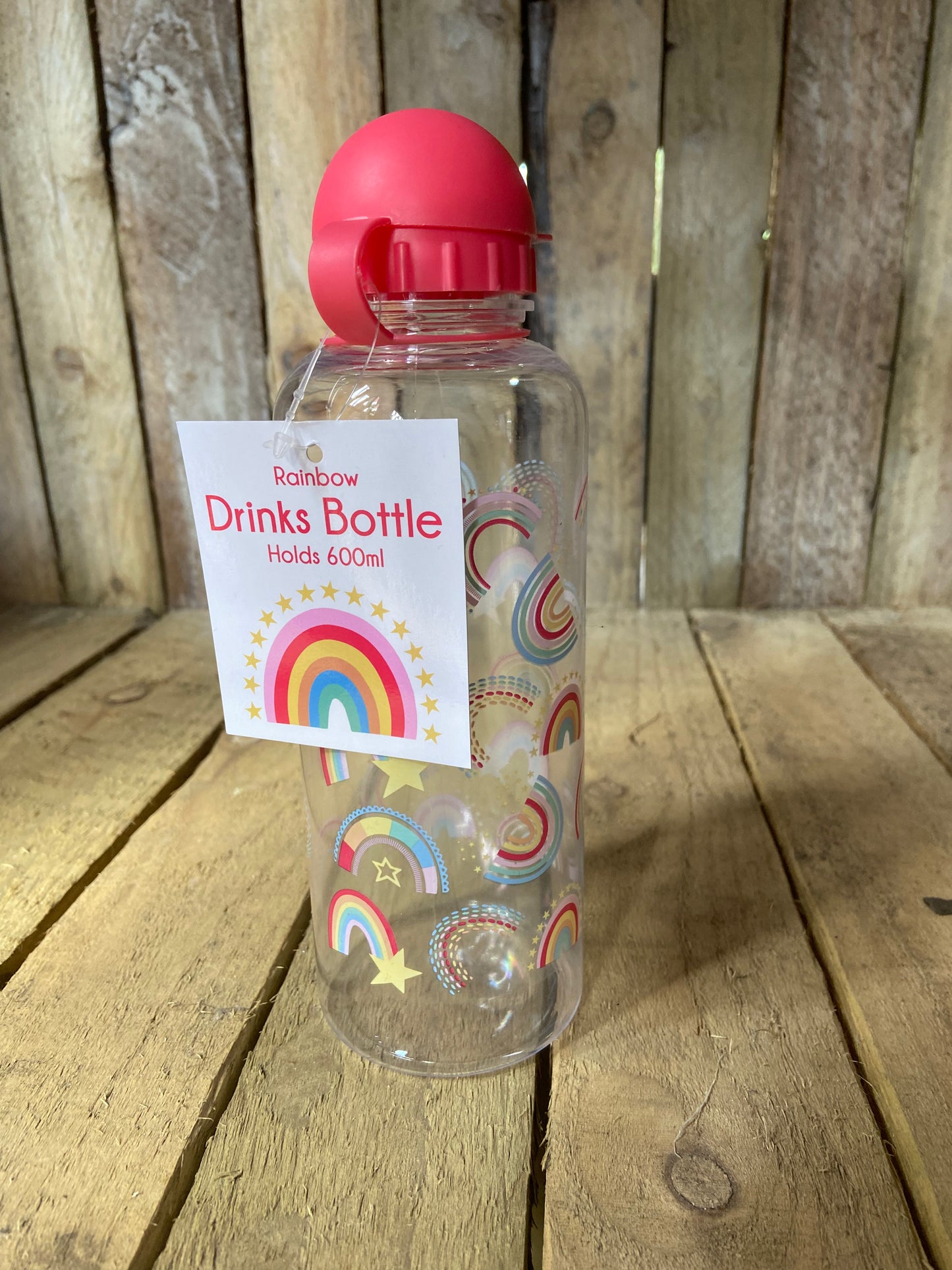 Rainbow 600ml drinks bottle