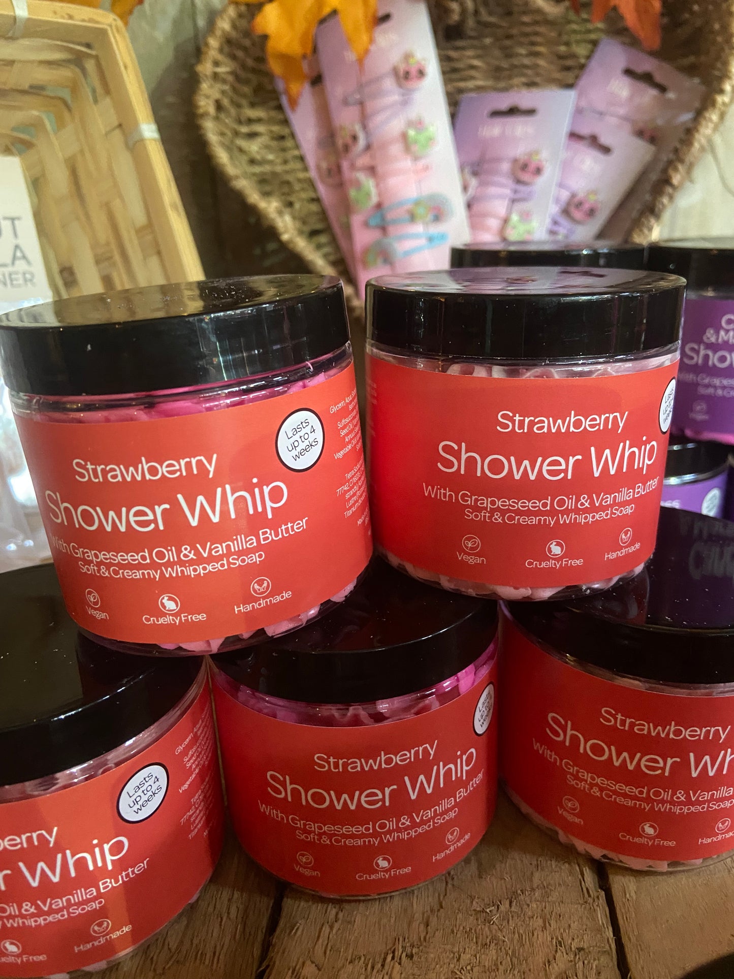 Strawberry Shower Whip