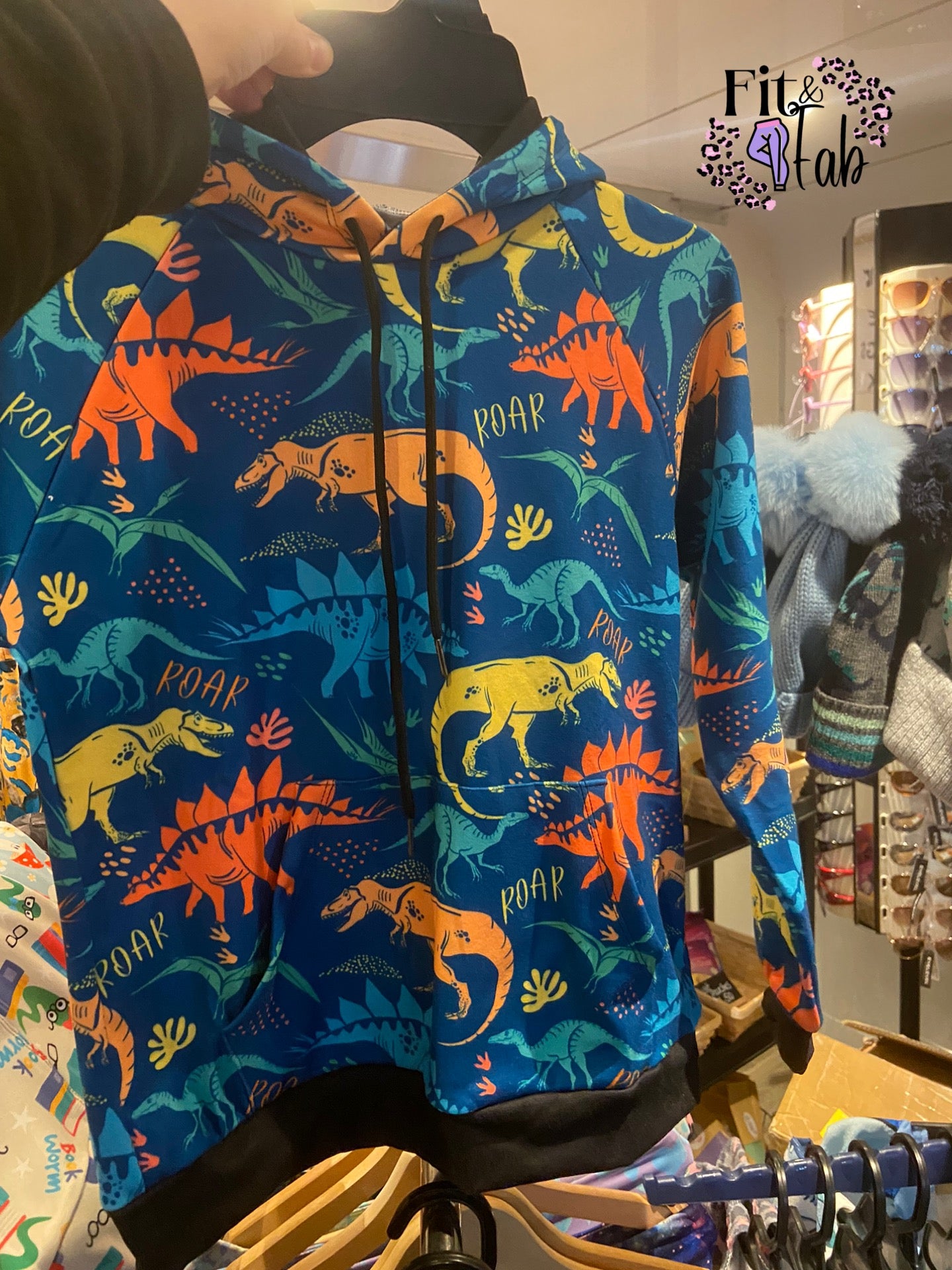 Kids Dinosaur Hoodie