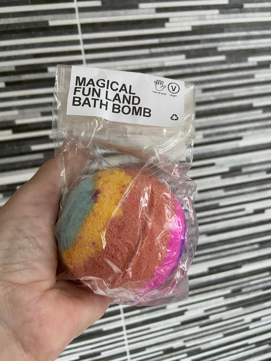 Large Fun Land Bath Bomb