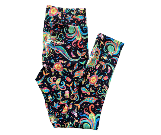 Mystic Mermaids Full Length Leggings