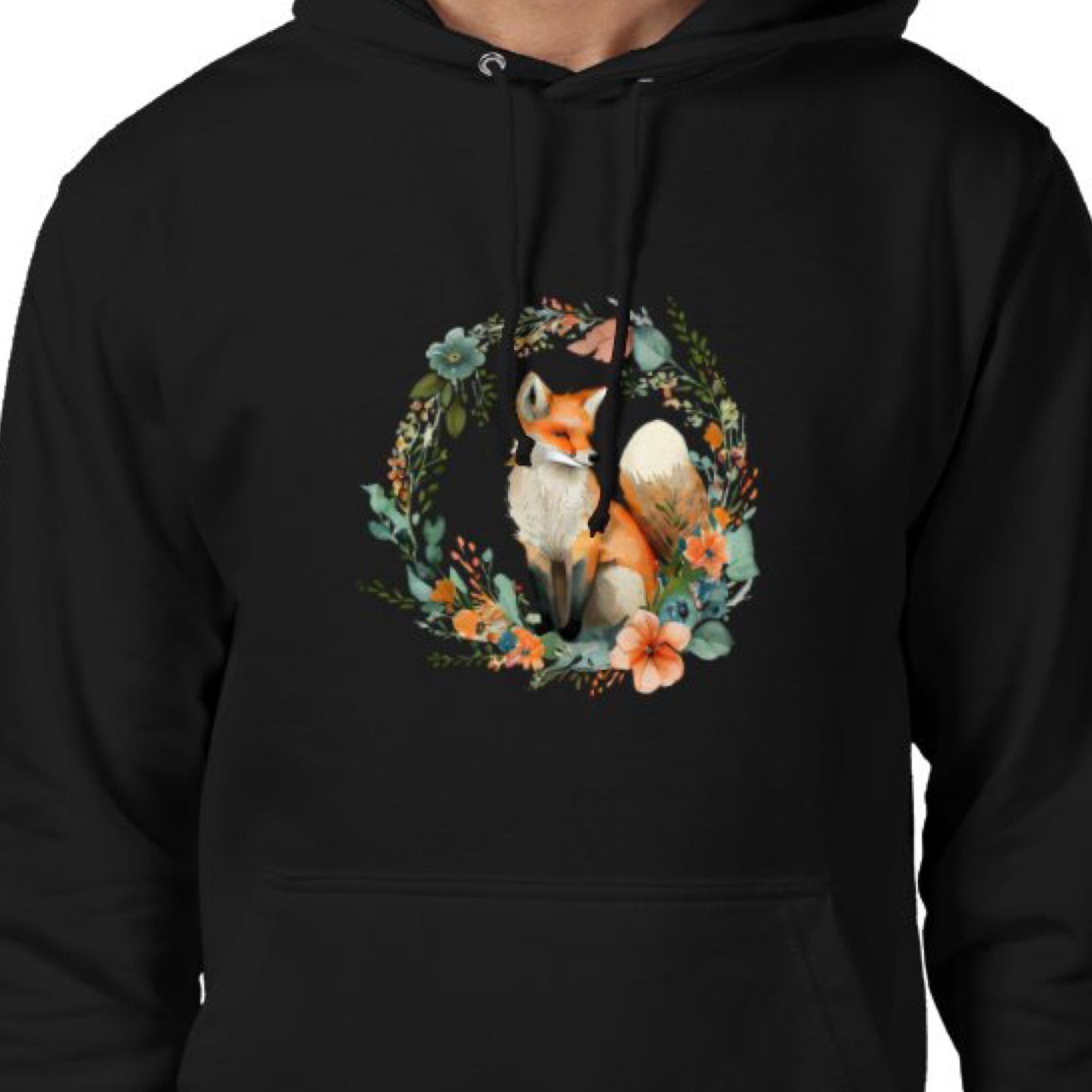 Fox Sitting Hoodie