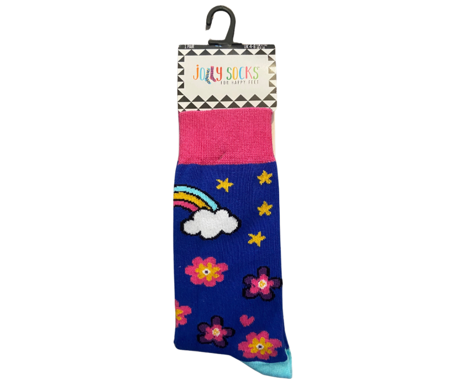 Unicorn Socks - Size 4-8 uk